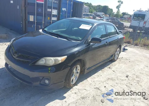 2011 Toyota Corolla S из США, поврежденный, VIN 2T1BU4EE9BC635705